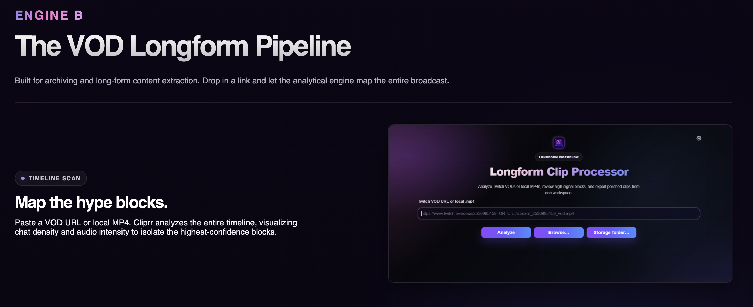 Cliprr platform interface