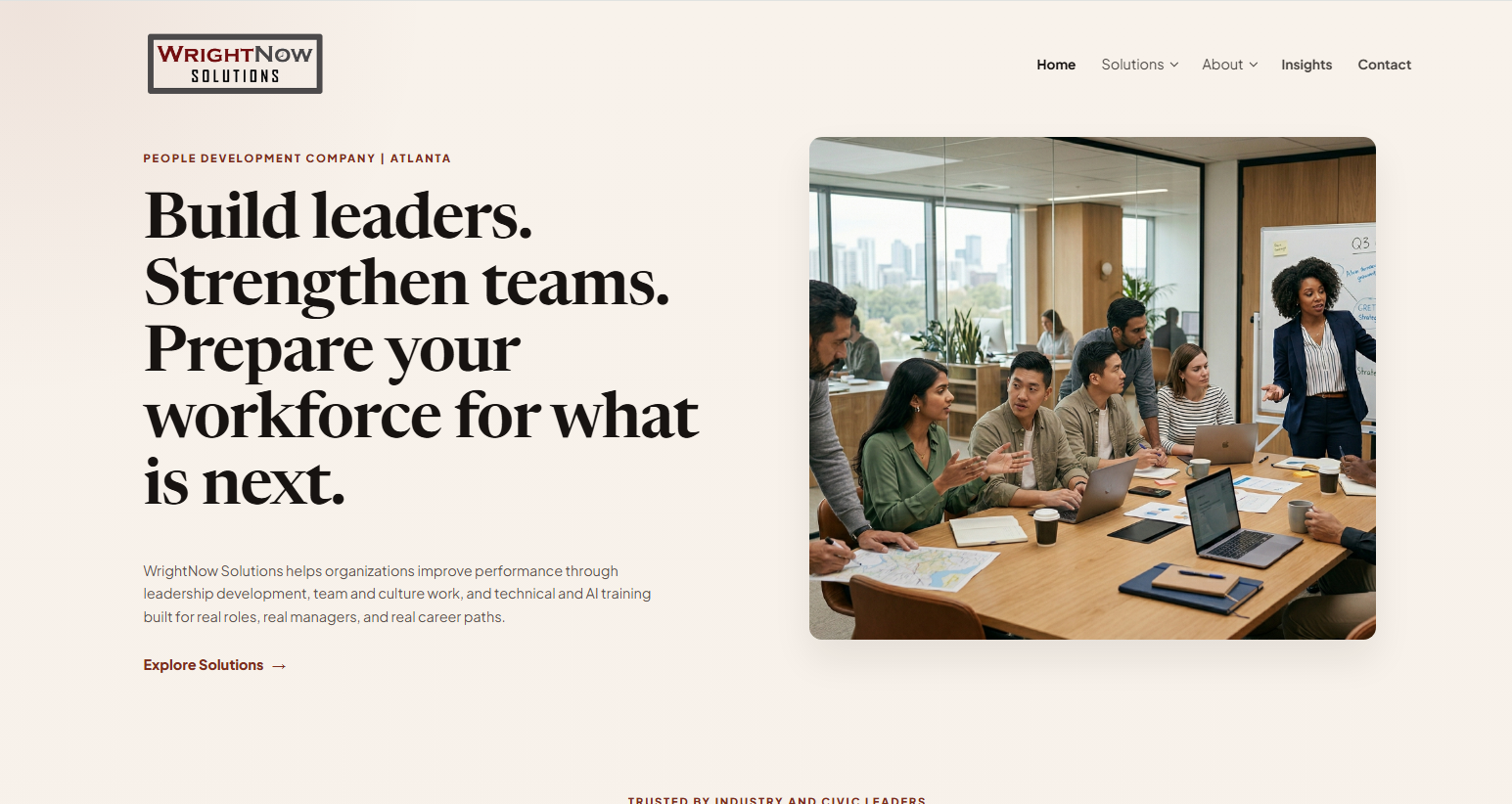 WrightNow Solutions digital presence